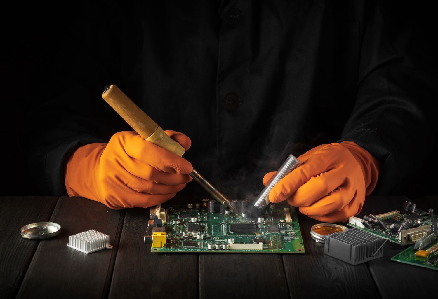 Debt Recovery in Electronics Manufacturing: Electronics manufacturing services, manual soldering of electron.